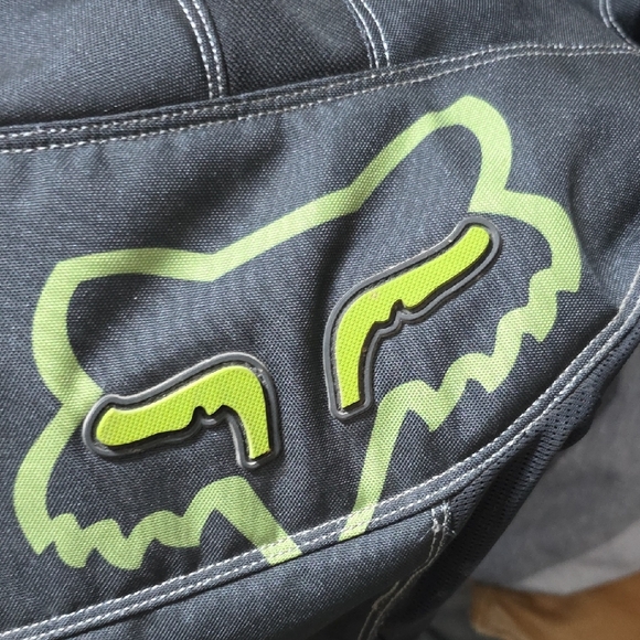 Fox Racing 180 Bent Knee Black and Gray Riding Pants - Picture 5 of 5